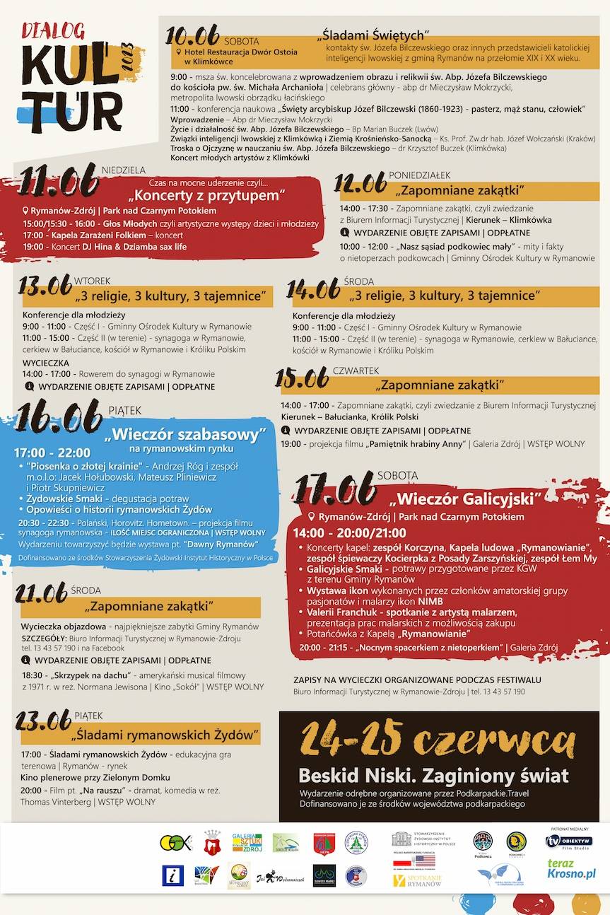 Festiwal Dialog Kultur - "3 kultury, 3 religie, 3 tajemnice"