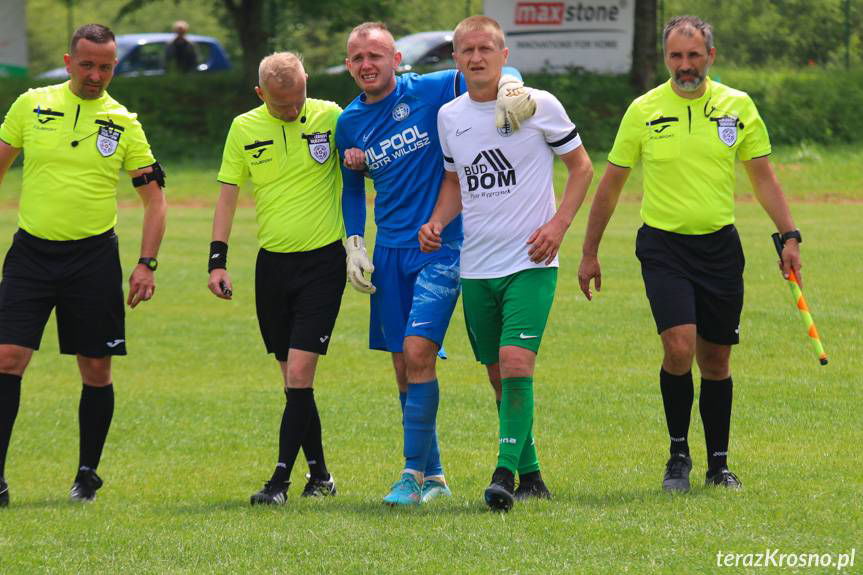 Zwycięska bramka Markiewicza Krosno w doliczonym czasie gry