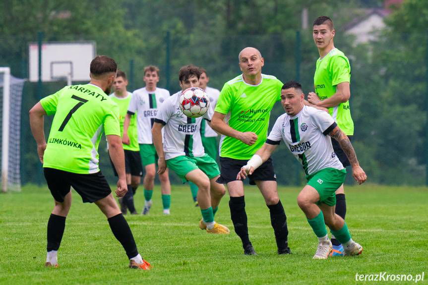 Karpaty Klimkówka remisują z liderem