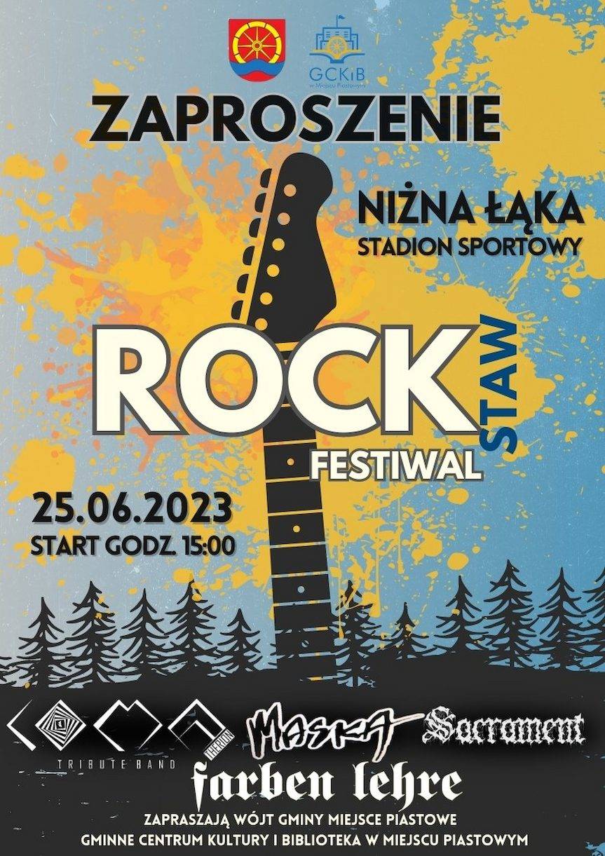 Rock Staw Festiwal 2023 - zaproszenie