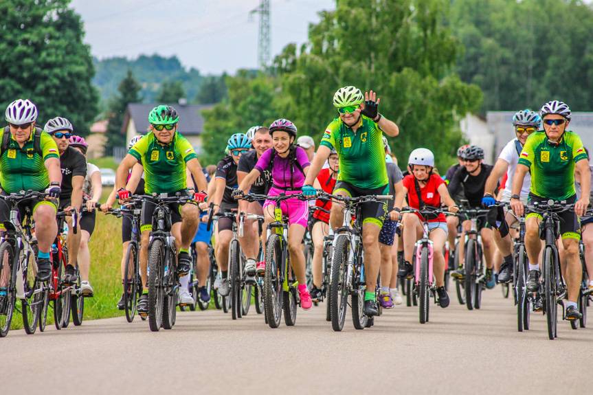 IX Ogólnopolski Rajd Rowerowy przejechał przez miejscowości Gminy Jedlicze