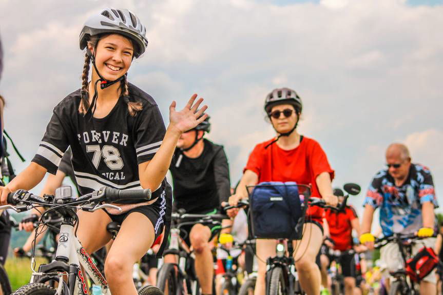 IX Ogólnopolski Rajd Rowerowy przejechał przez miejscowości Gminy Jedlicze