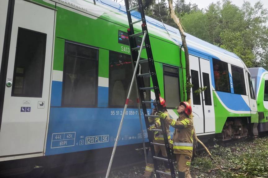 Podkarpacie. Blisko 300 interwencji po nawałnicach