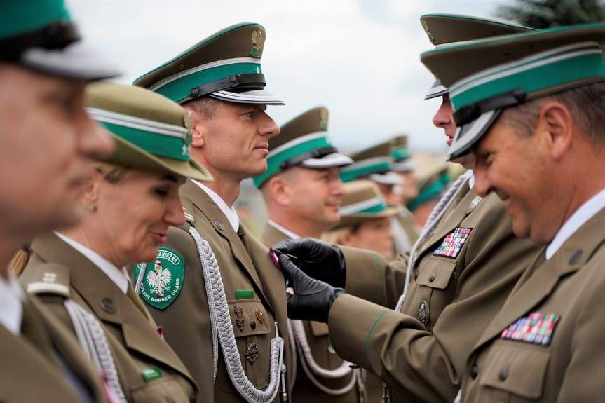Złożyli ślubowanie i upamiętnili patrona