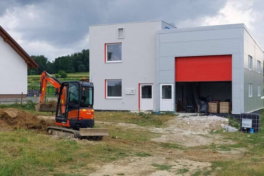 Budowa remizy dobiega końca