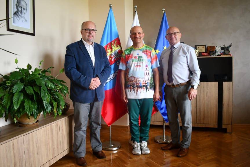 Tomasz Wędrowniczek odwiedził Krosno