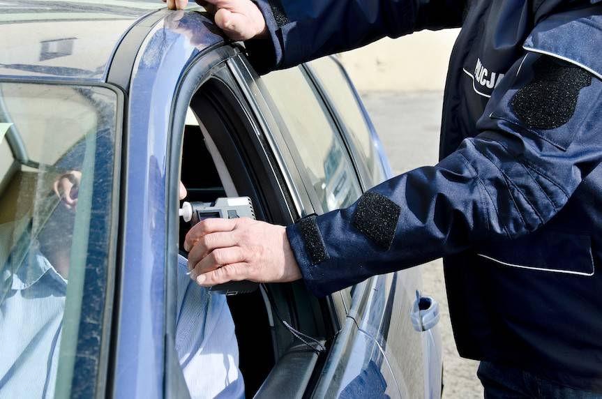 4 kierowców wpadło z promilami