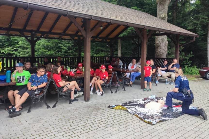 Policjanci szkolili strażaków