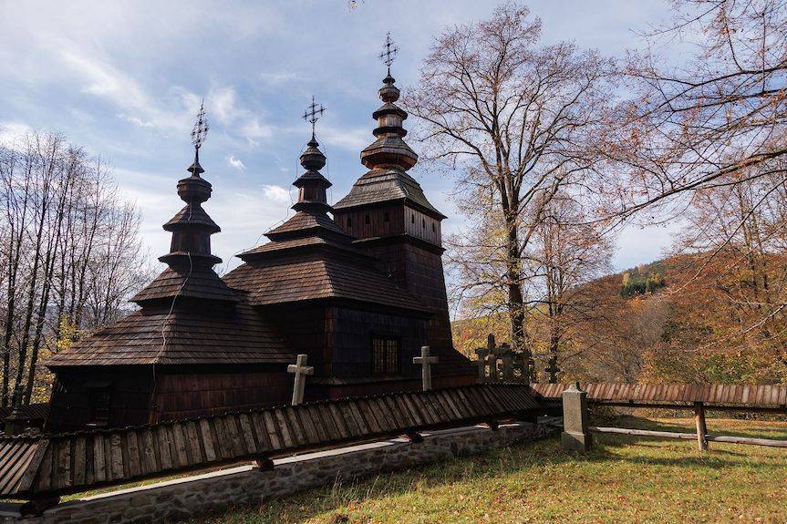 Rowerem przez Beskid Niski