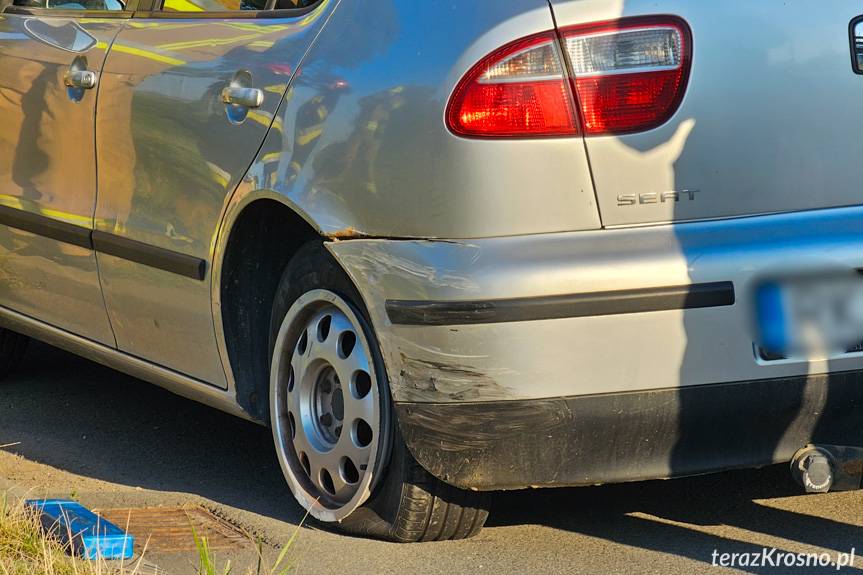 Kolizja na Lotników, sprawca uciekł