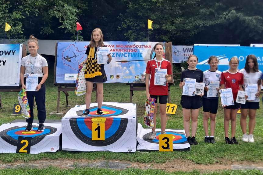 Łucznicy z ŁUKS Jedlicze rywalizowali na Mistrzostwach