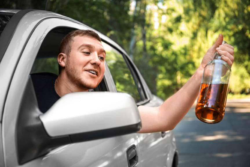 Pijany kierowca audi zatrzymany