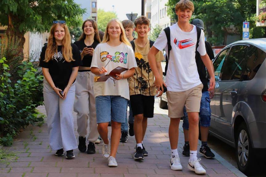 Odkrywali uroki Krakowa