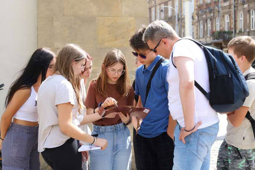 Odkrywali uroki Krakowa