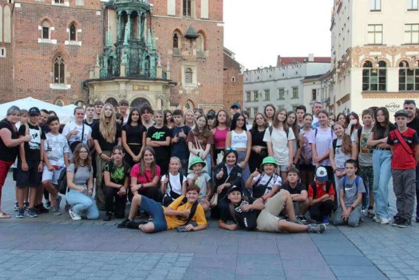 Odkrywali uroki Krakowa