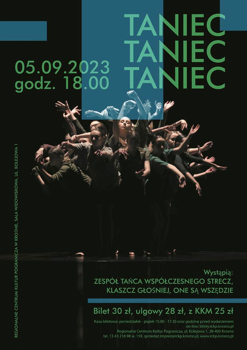 Koncert "Taniec. Taniec. Taniec" na rozpoczęcie sezonu artystycznego w RCKP