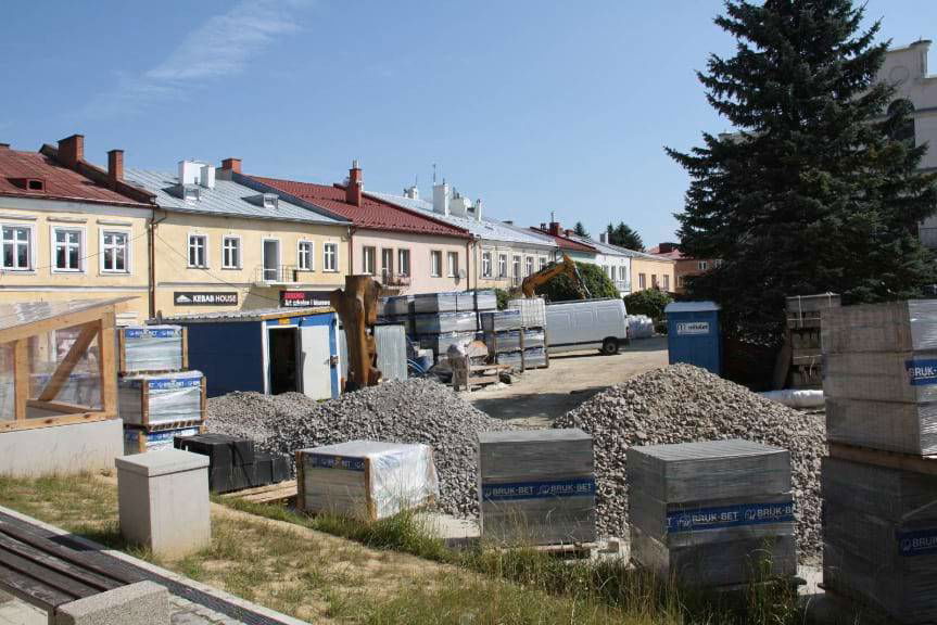 Dukielski Rynek przechodzi metamorfozę
