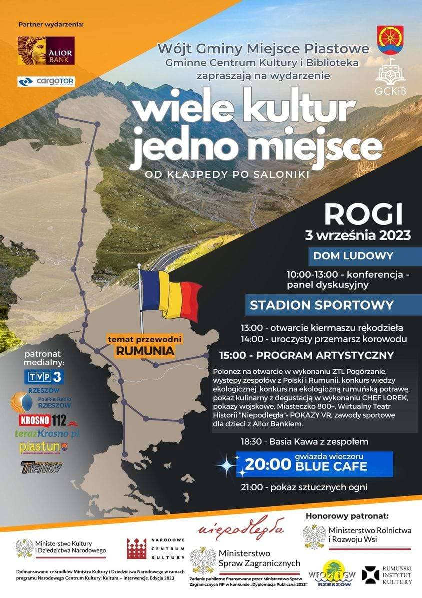 "Wiele Kultur - Jedno Miejsce. Od Kłajpedy po Saloniki" czyli międzynarodowa impreza w Rogach