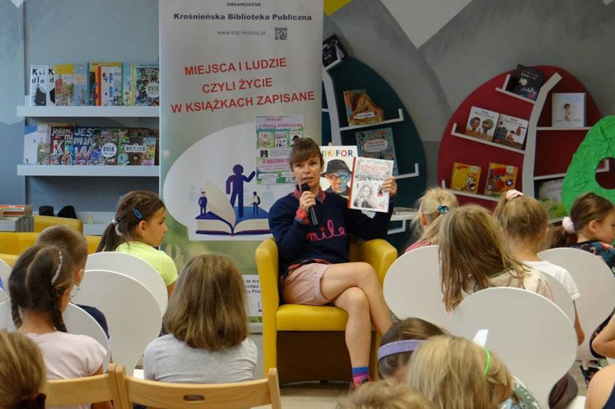 O Beskidzie bez kitu czyli Mania Strzelecka na spotkaniach z młodymi czytelnikami