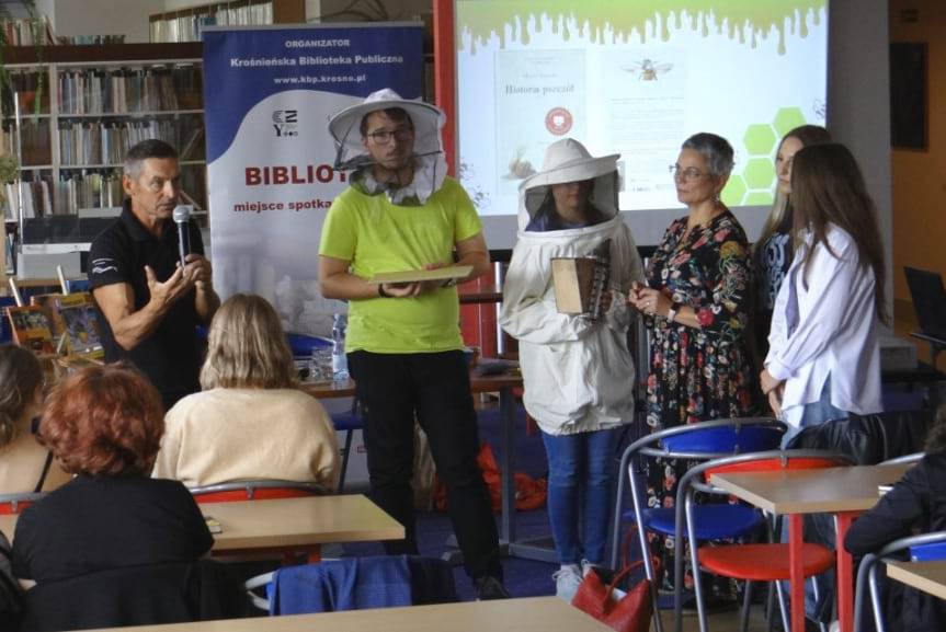 Pszczoły, ludzie i literatura. Spotkanie w KBP