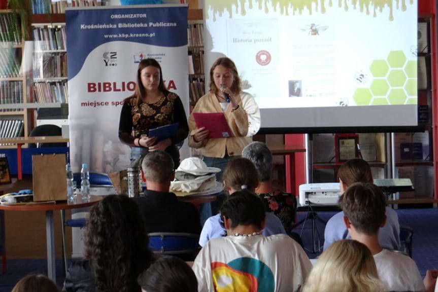 Pszczoły, ludzie i literatura. Spotkanie w KBP
