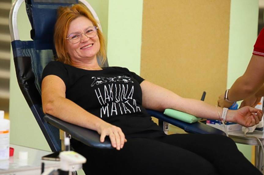 Jedlicze nieprzerwanie wspiera krwiodawstwo