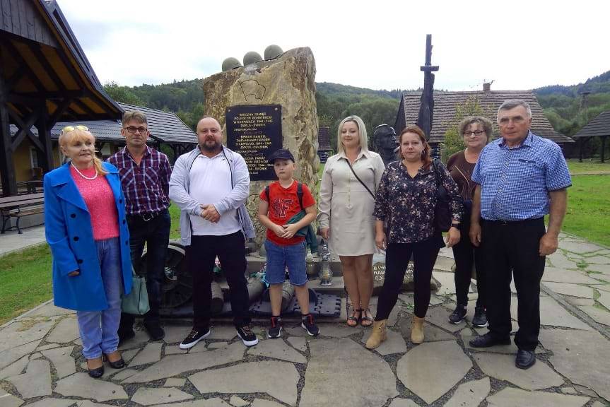 Zwiedzali Muzeum Kultury Łemkowskiej w Zyndranowej