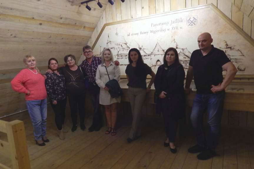 Zwiedzali Muzeum Kultury Łemkowskiej w Zyndranowej