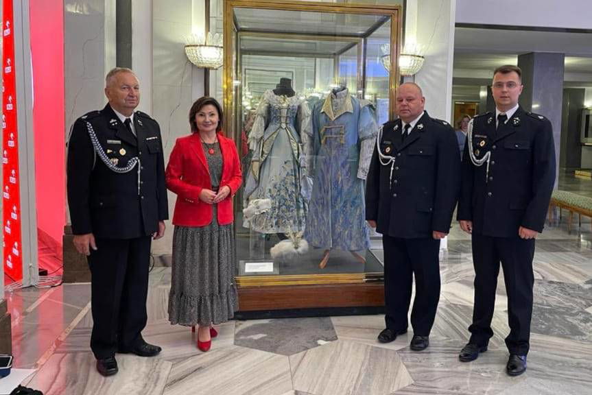 Strażacy z gminy Jedlicze na gali "ORLEN dla Strażaków"