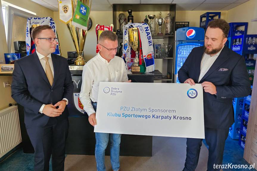 PZU złotym sponsorem Karpat Krosno [WIDEO]