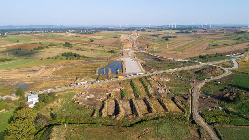 Najnowszy raport z S19 Krosno - Miejsce Piastowe