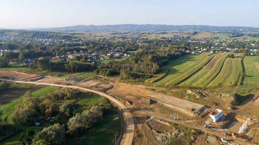 Najnowszy raport z S19 Krosno - Miejsce Piastowe