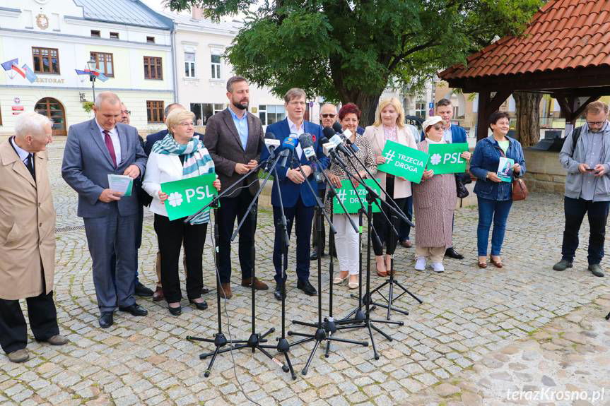 Władysław Kosiniak-Kamysz w Krośnie: Trzecia Droga, albo trzecia kadencja PiS