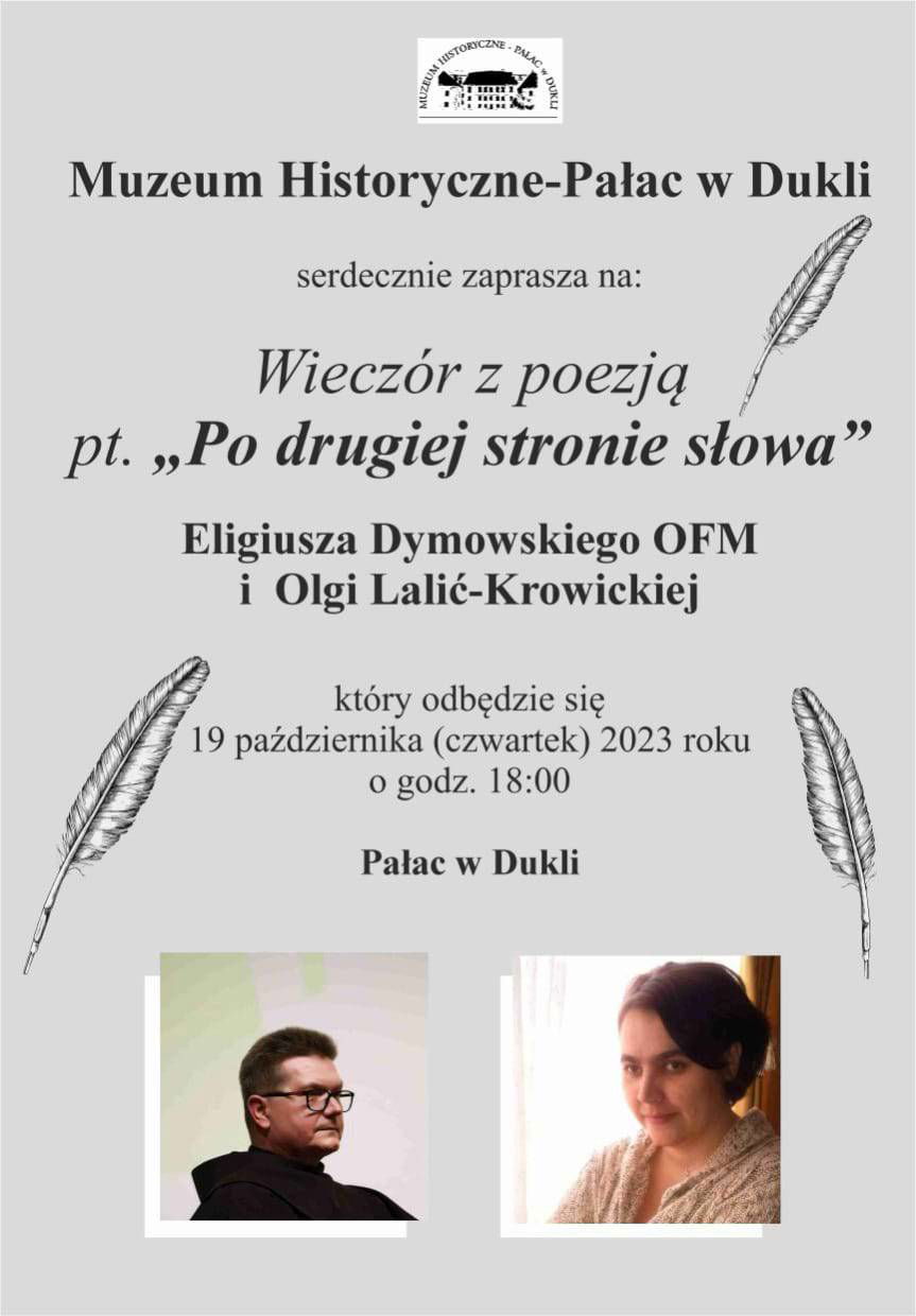 Wieczór z poezją pt. "Po drugiej stronie słowa"