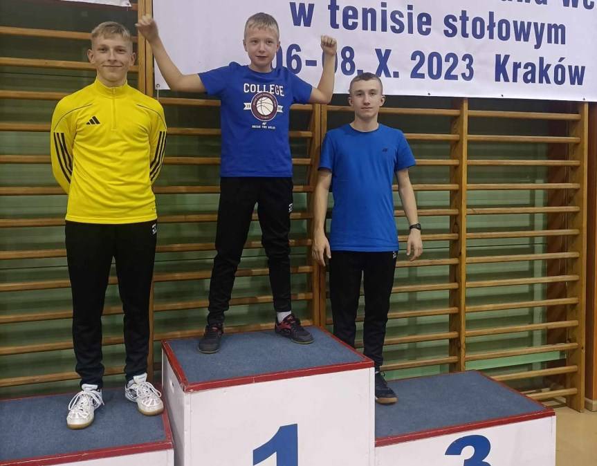 Tenisiści stołowi z Krosna na Grand Prix w Krakowie