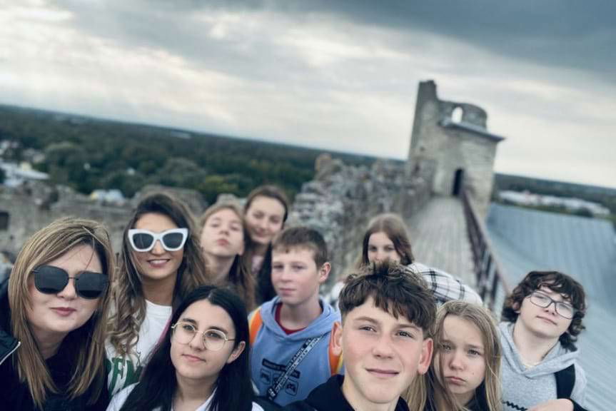 Uczniowie z Ustrobnej zwiedzali Estonię