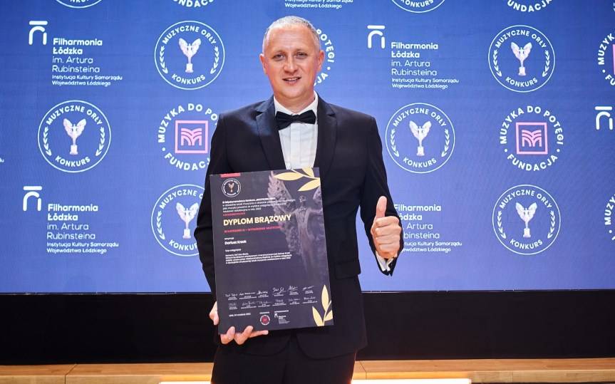 Dariusz Krzok z Dyplomem Brązowym w międzynarodowym konkursie