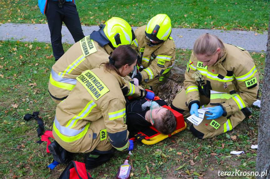 Manewry ratownicze w Haczowie