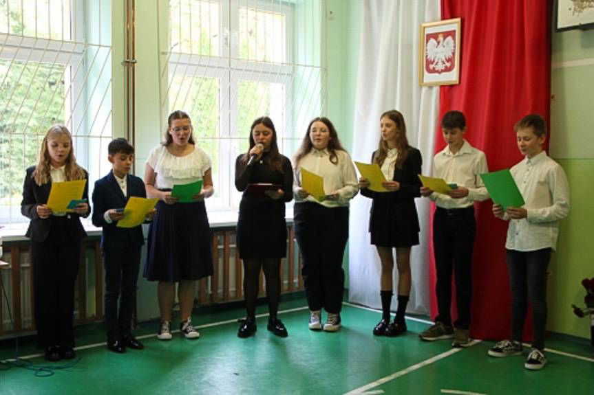 Uroczystości Dnia Edukacji Narodowej w ZSP Żarnowcu