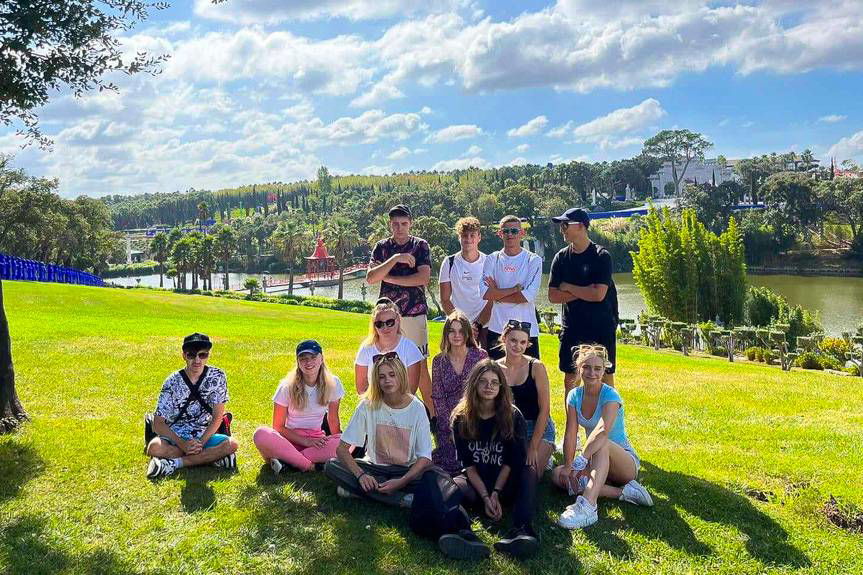 Uczniowie Budowlanki na praktykach w stolicy Portugalii