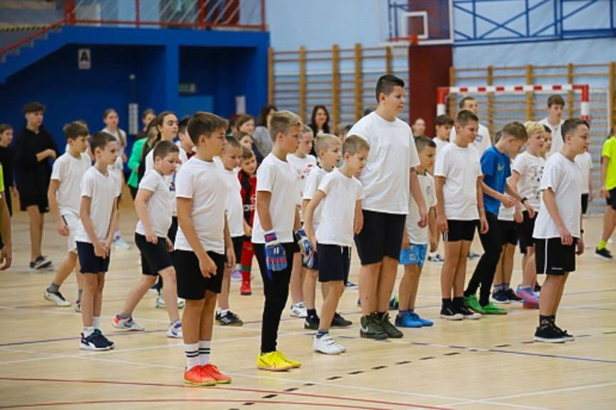 Lekcja WF pod okiem mistrzów