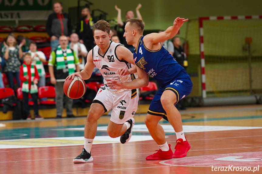 Miasto Szkła Krosno - Górnik Zamek Książ Wałbrzych 70:79