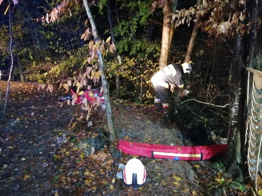 Druhowie z OSP Haczów uratowali życie mężczyzny