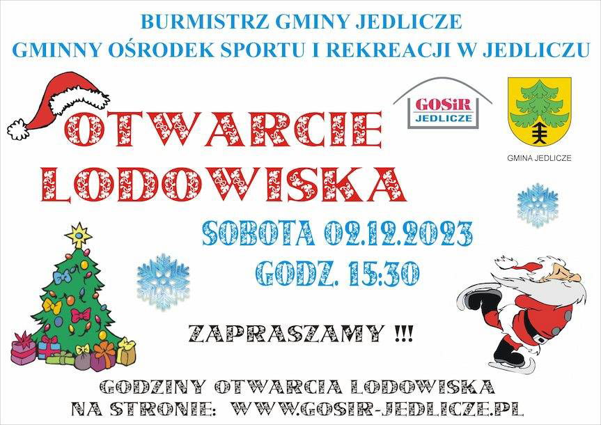 Lodowisko w Jedliczu wkrótce zacznie sezon