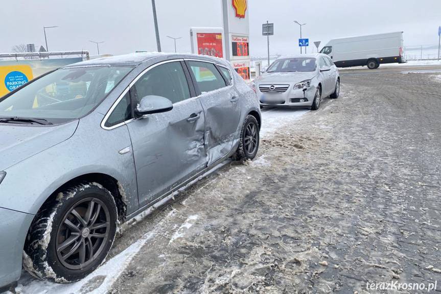 Zderzenie opli na Zręcińskiej