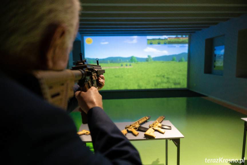 Nowa strzelnica w Krośnie. Padły pierwsze strzały