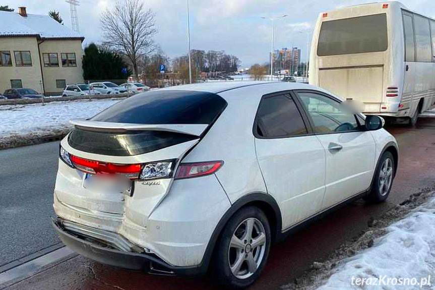 Kolizja na Bieszczadzkiej