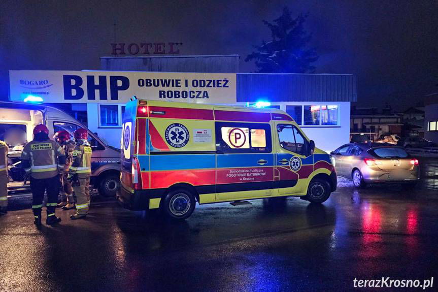 Potrącenie pieszej na Pużaka