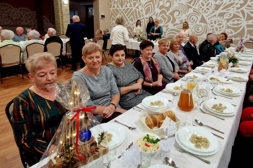 Wigilia seniorów w gminie Miejsce Piastowe
