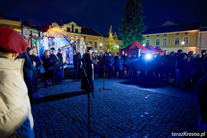 Spotkanie Wigilijne na Rynku w Krośnie [ZDJĘCIA]
